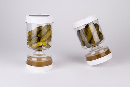 Contenitore con Colino per Olive e Sottaceti