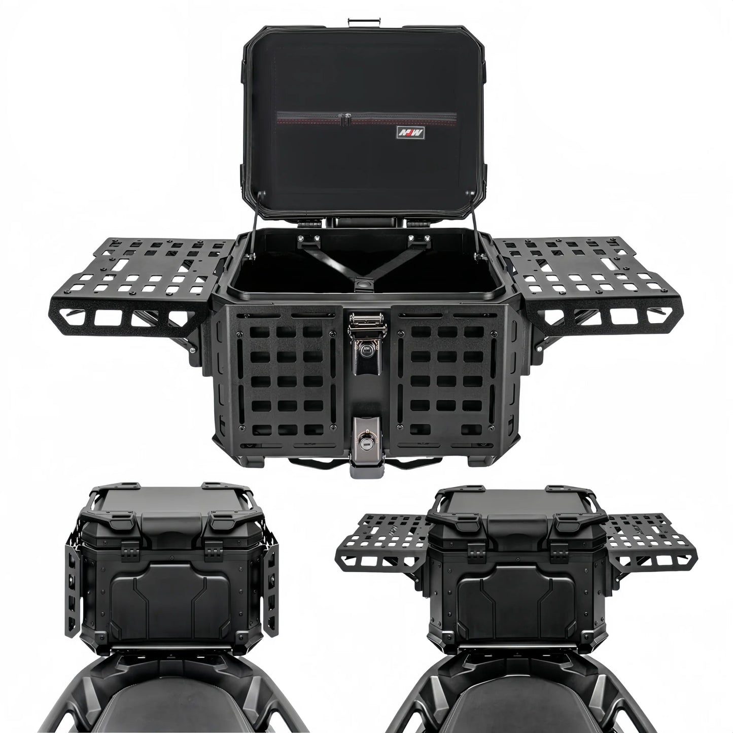 Top Box Motorcycle in Alluminio