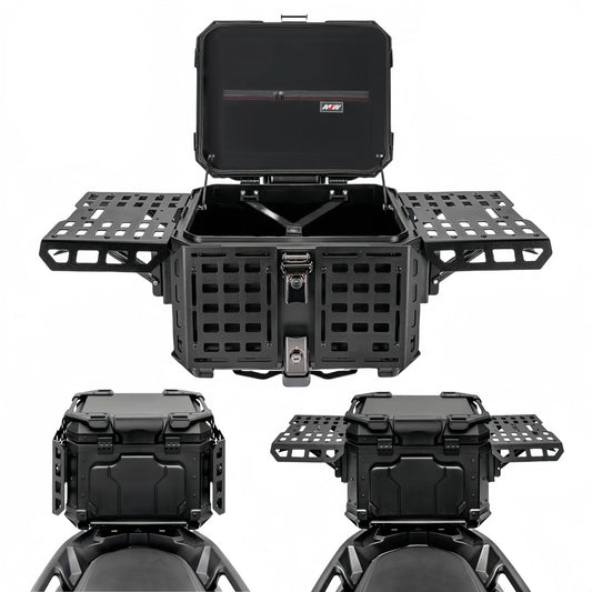 Top Box Motorcycle in Alluminio