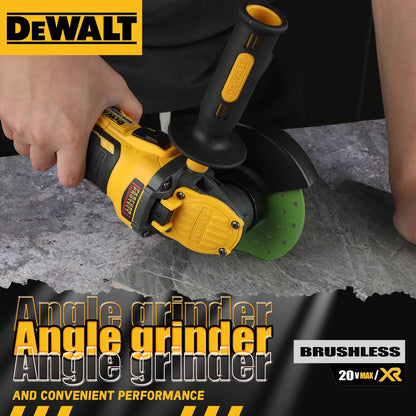 DEWALT DCG409 125mm Flat Head Brushless Angle Grinder