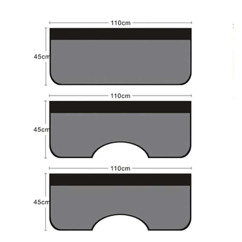 Set 3 Protezioni Magnetiche per Parafango Auto YEXST
