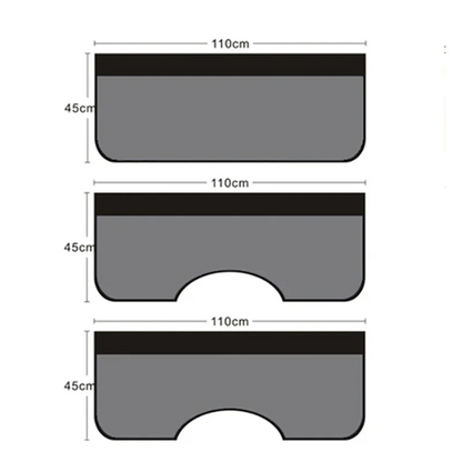 Set 3 Protezioni Magnetiche per Parafango Auto YEXST
