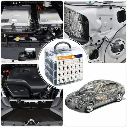 Kit Fastener Clip Auto