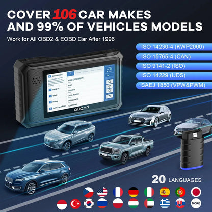 THINKCAR MUCAR VO6 – Strumento Diagnostico Auto Professionale OBD2