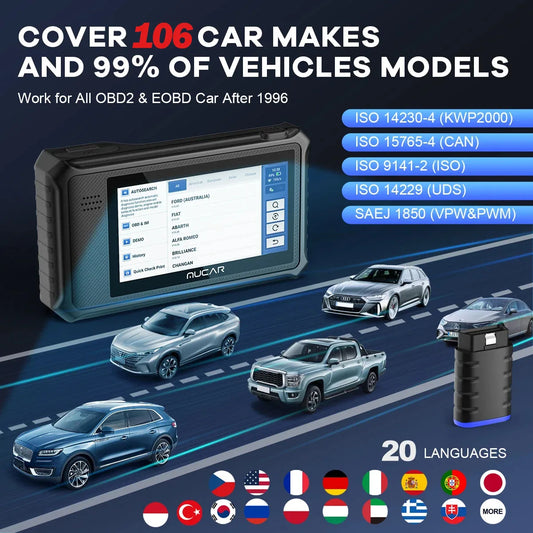 THINKCAR MUCAR VO6 – Strumento Diagnostico Auto Professionale OBD2