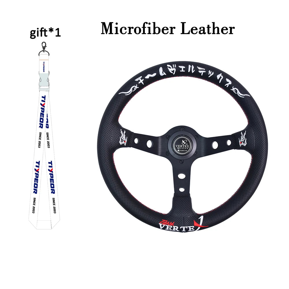 Volante Racing VERTEX 320mm in Pelle