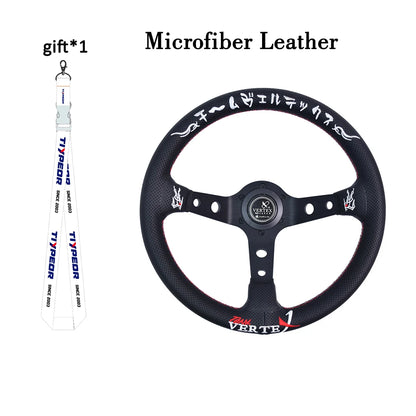 Volante Racing VERTEX 320mm in Pelle