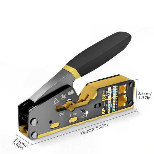Crimpatrice Ethernet Professionale Cat6 / Cat5 / Cat5e