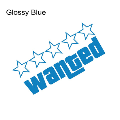 Adesivo "Wanted Laser"