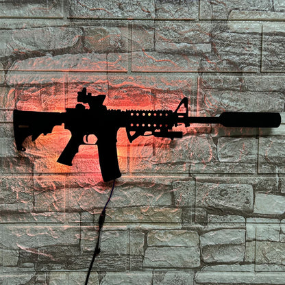Lampada da Parete LED 3D Gun Style