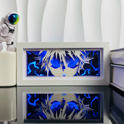 Light Box LED 3D con Intaglio su Carta