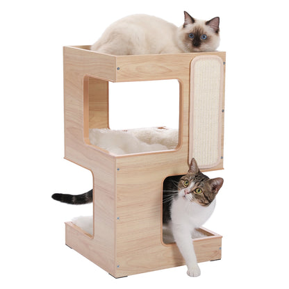PAWZ Road Wood Cat Condo House