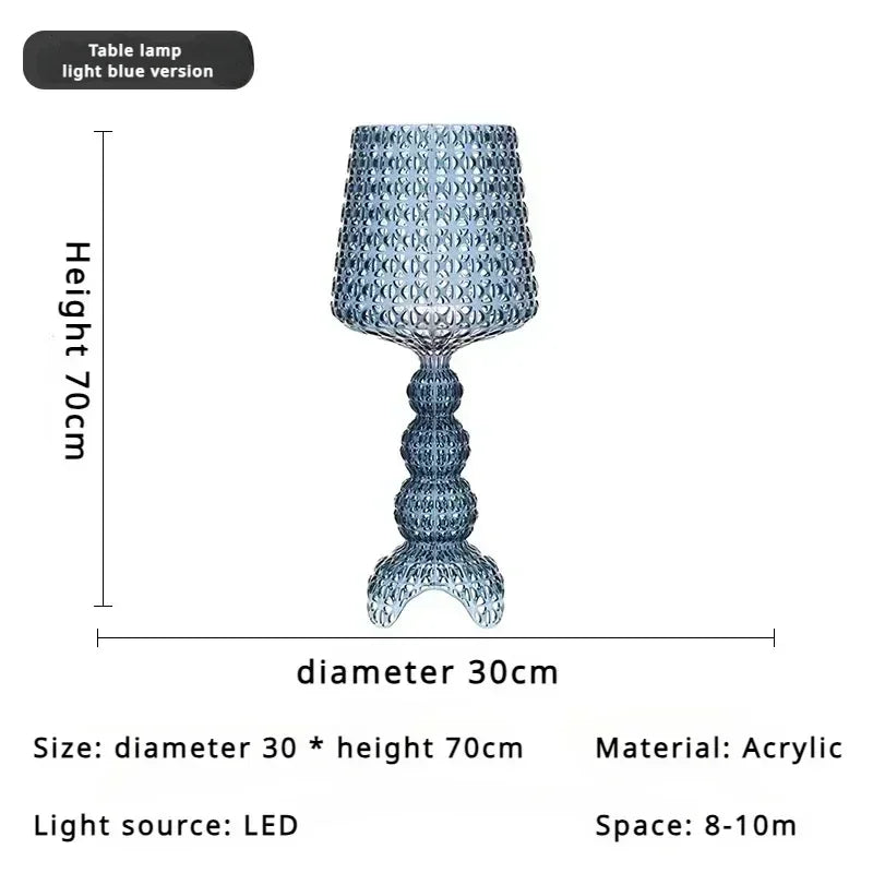 Lampada da Pavimento Nordic-Italiana con Intaglio Artistico