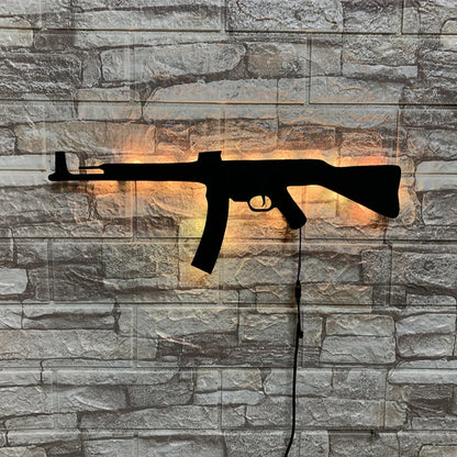 Lampada da Parete LED 3D Gun Style