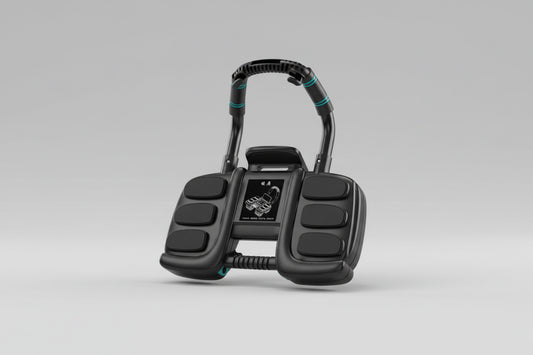 Abdominal Wheel 6 Ruote con Ritorno Automatico