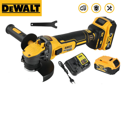 DEWALT DCG409 125mm Flat Head Brushless Angle Grinder