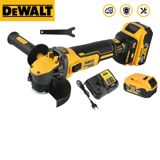 DEWALT DCG409 125mm Flat Head Brushless Angle Grinder