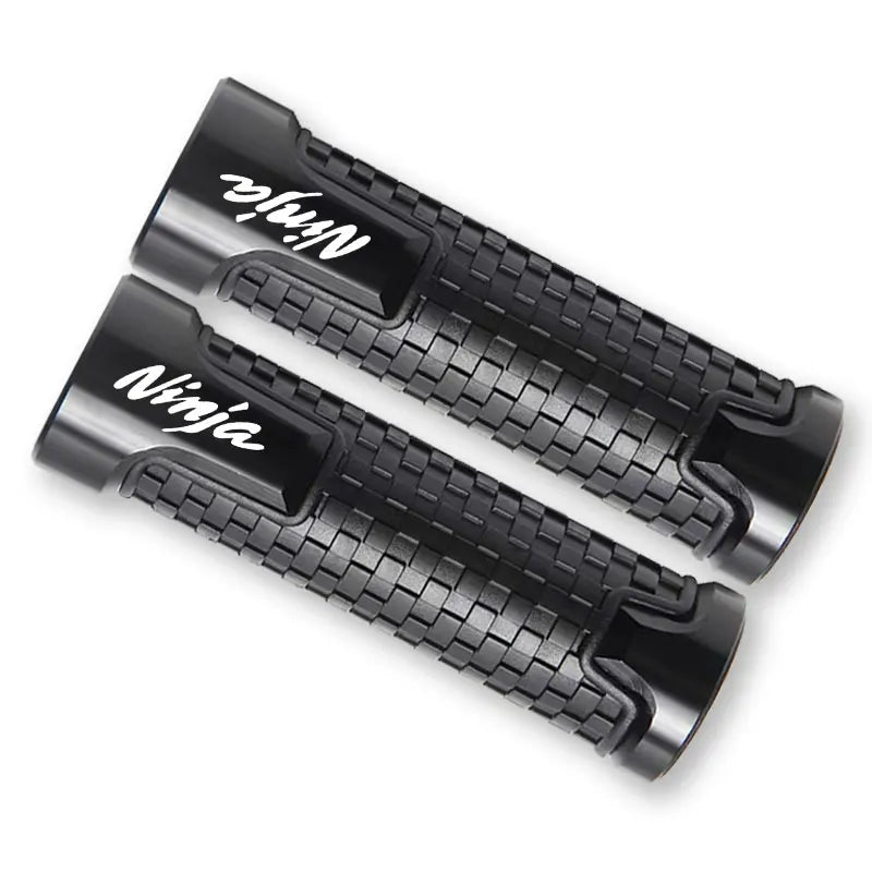 Manopole Moto in Alluminio Billet e Gomma
