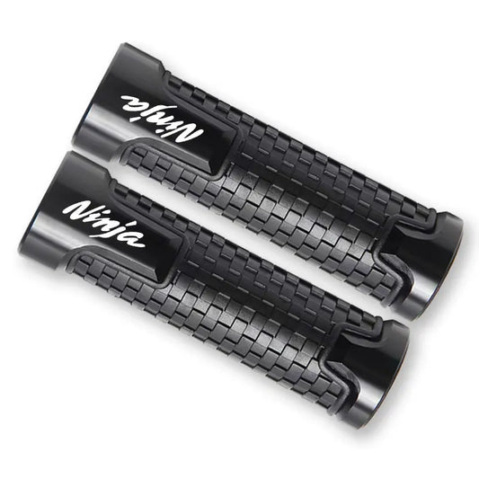 Manopole Moto in Alluminio Billet e Gomma