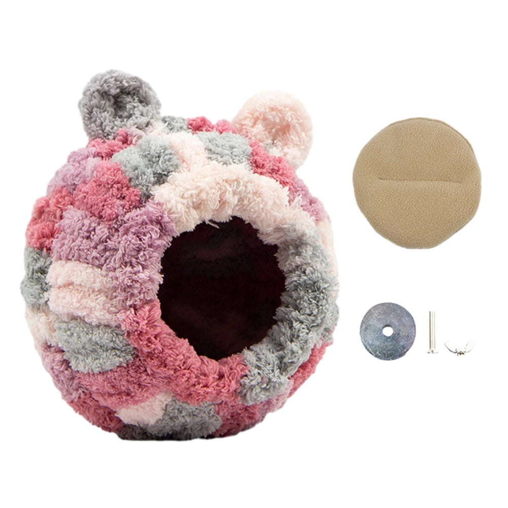 Tenda Nido in Peluche per Uccelli