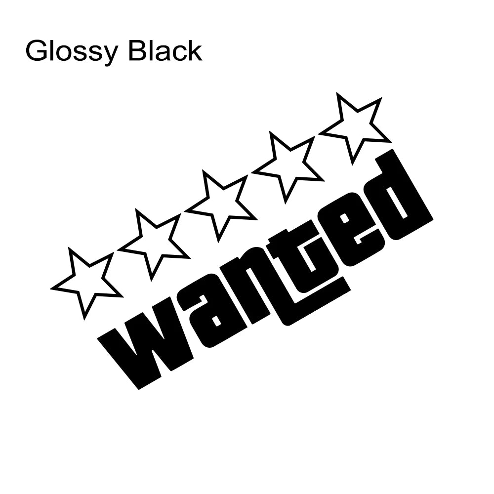 Adesivo "Wanted Laser"