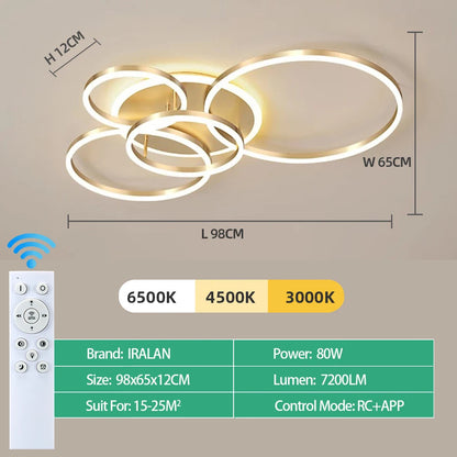 Lampadario LED Moderno