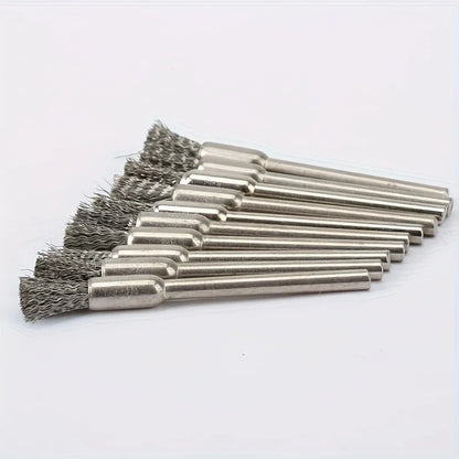 Set Spazzole Filo d'Acciaio Inossidabile