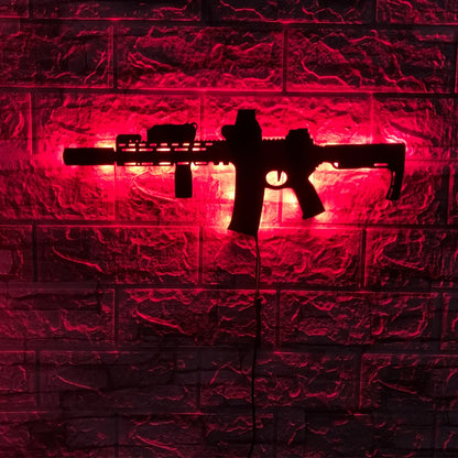 Lampada da Parete LED 3D Gun Style