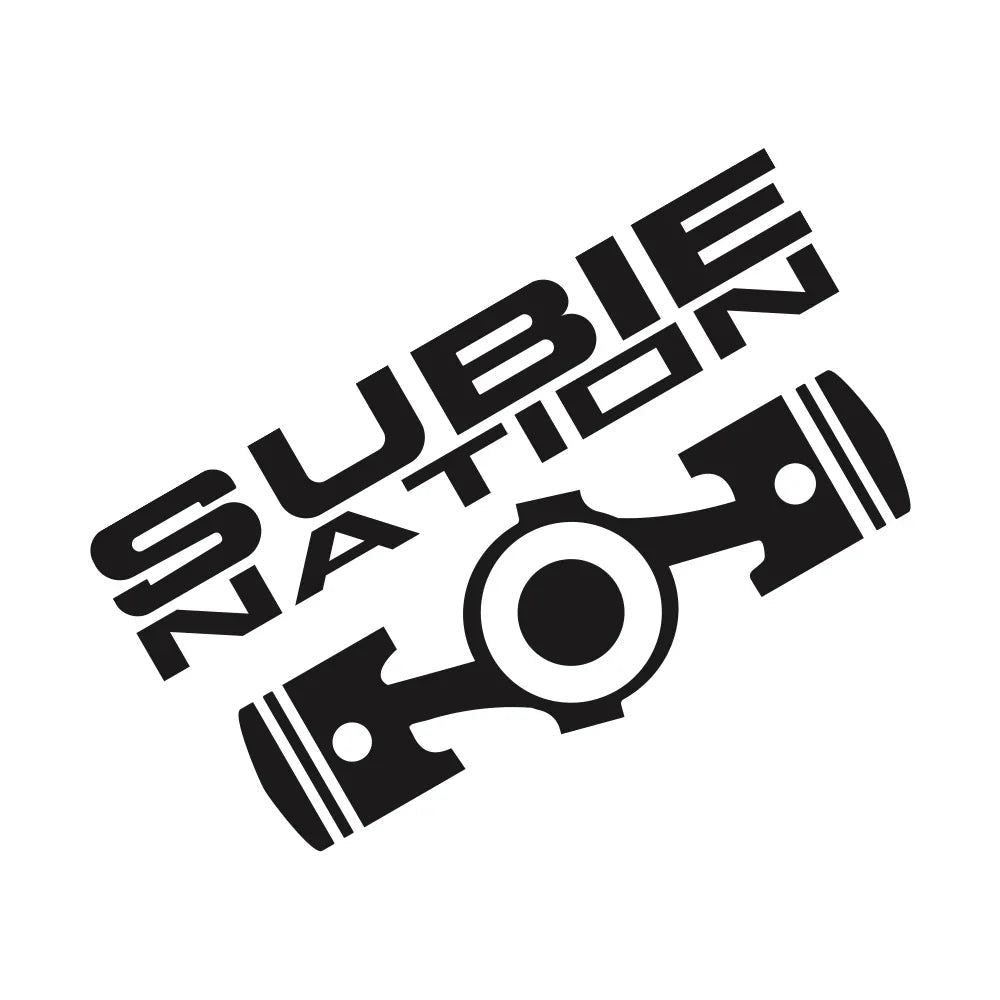 Adesivo JDM "SUBIE Nation"