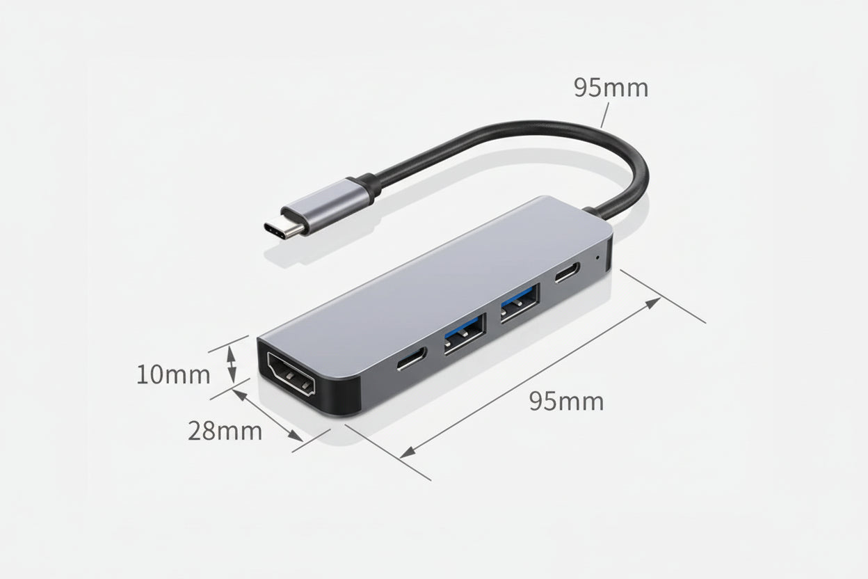 Hub USB-C DIXSG con HDMI 4K