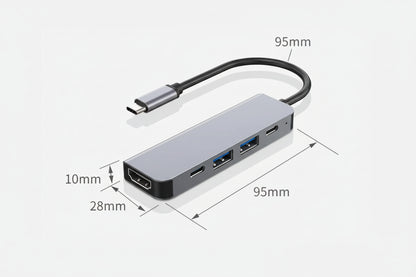 Hub USB-C DIXSG con HDMI 4K
