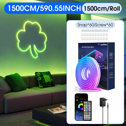 Striscia LED Neon RGB Intelligente 24V