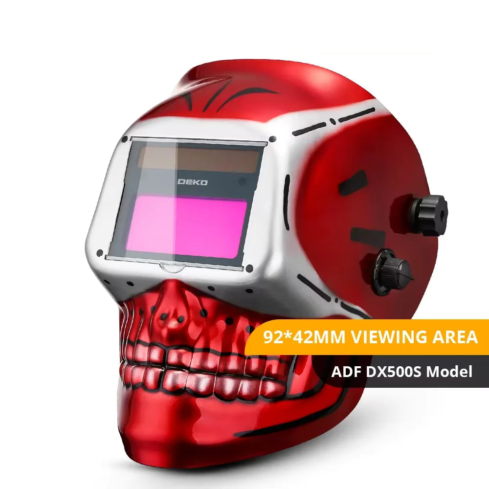 DEKOPRO MZ224 Solar Auto Darkening Welding Helmet