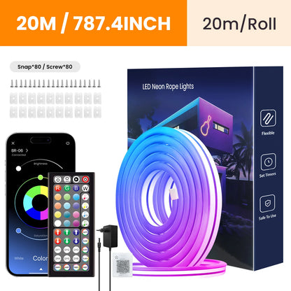 Striscia LED Neon RGB Intelligente 24V