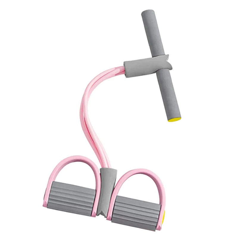 Resistance Band 4 Tubi con Pedali