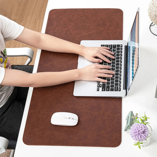 Xummen Desk Pad Mouse Pad in PU Leather Waterproof