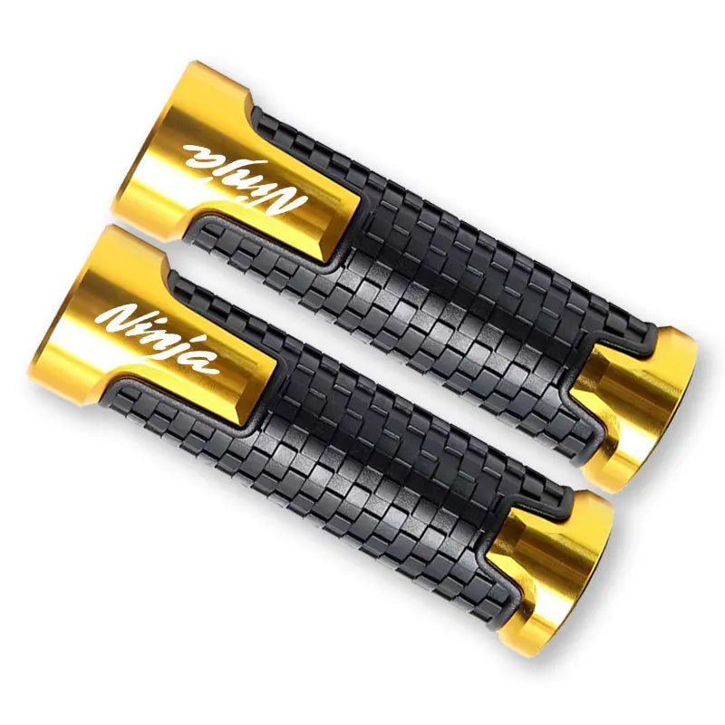 Manopole Moto in Alluminio Billet e Gomma