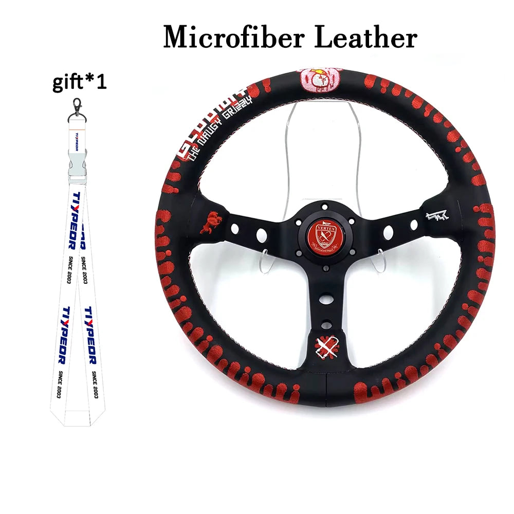 Volante Racing VERTEX 320mm in Pelle