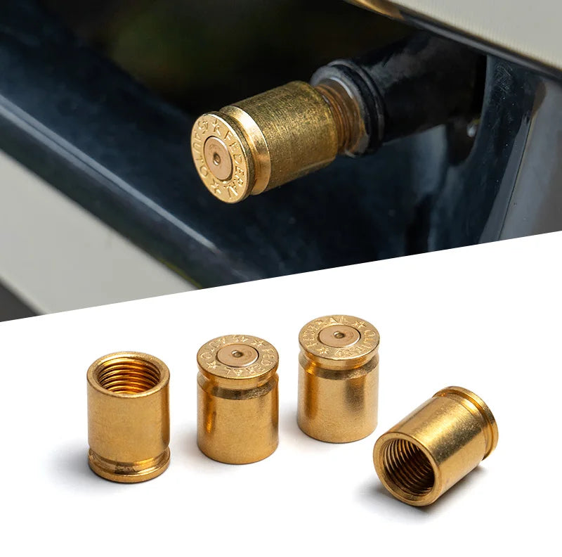 Tappi Valvola Pneumatici in Ottone