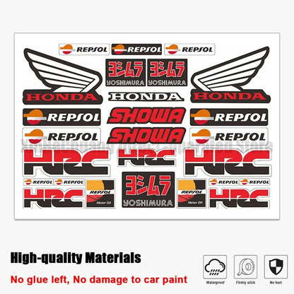 Adesivi Decorativi Moto Honda
