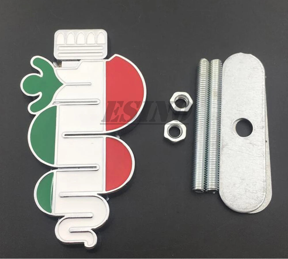 Badge Griglia Anteriore 3D Alfa Romeo
