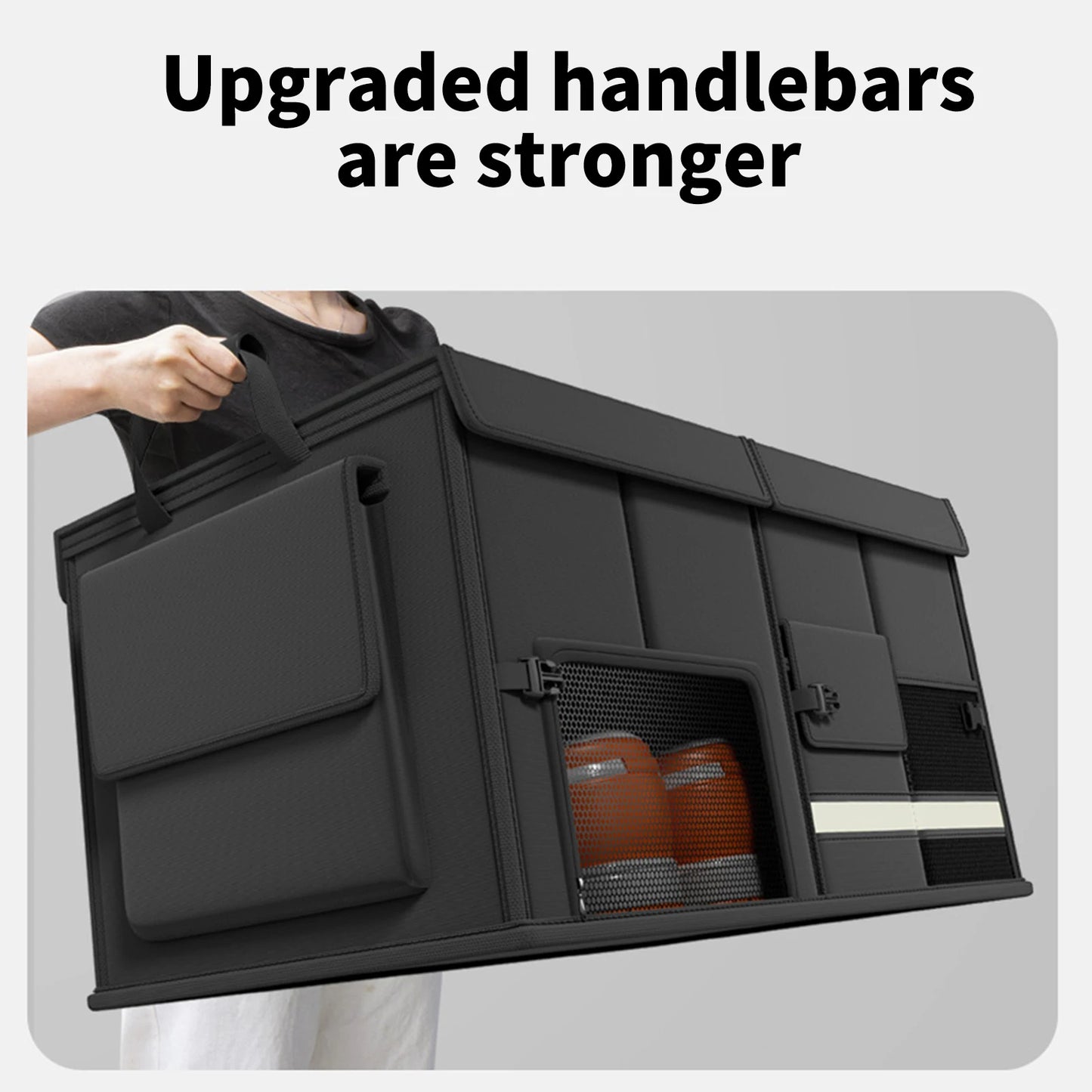 Organizer Pieghevole per Bagagliaio Auto 60L – Multiuso Impermeabile