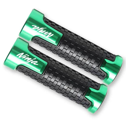 Manopole Moto in Alluminio Billet e Gomma