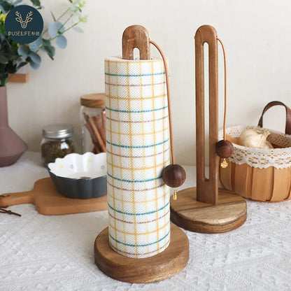 Portarotolo da Cucina in Legno