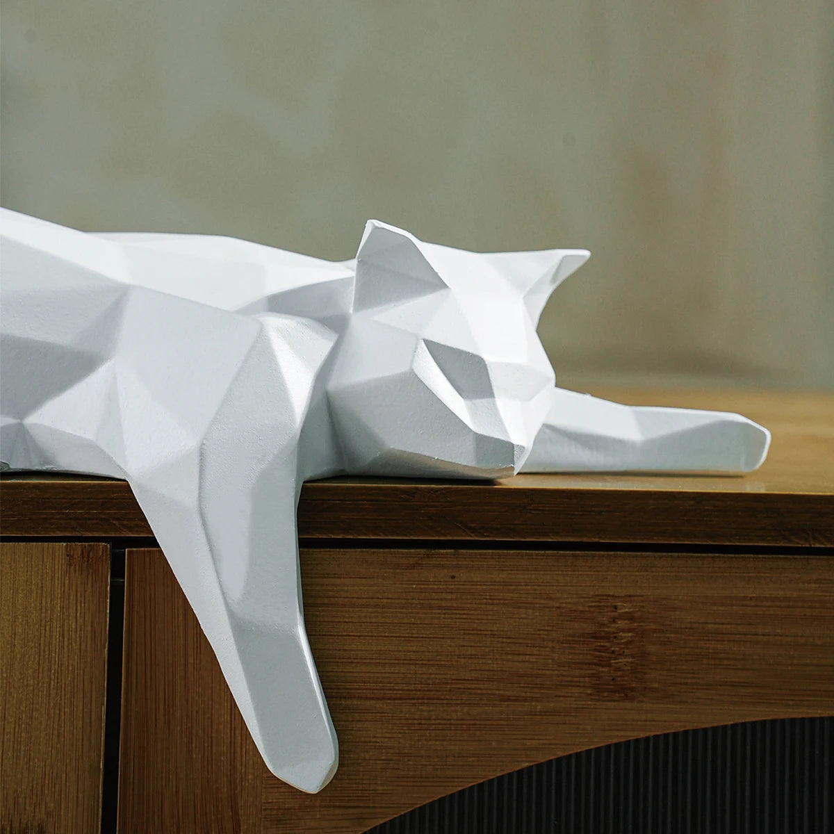 Statua Geometrica Gatto