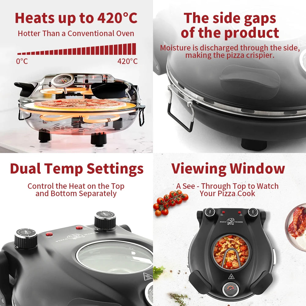 Klaif Electric Pizza Maker