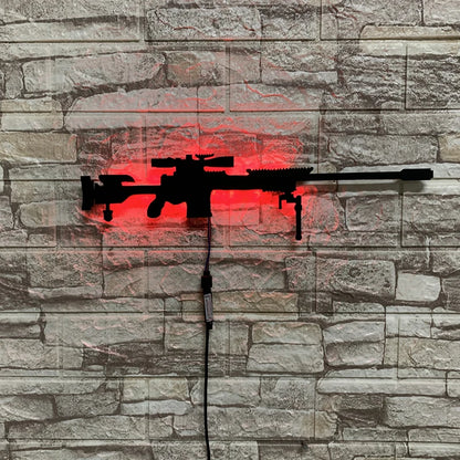Lampada da Parete LED 3D Gun Style