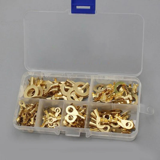 Kit 150 Terminali a Occhiello in Rame Stagnato