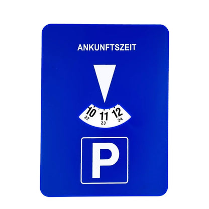 Blue Digital Parking Timer Disc