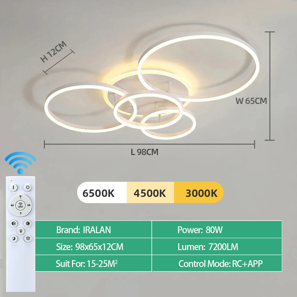 Lampadario LED Moderno